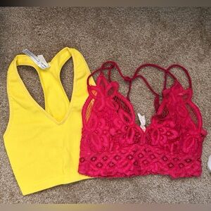 Free People Movement Bralettes|2 Pieces|Both size Small